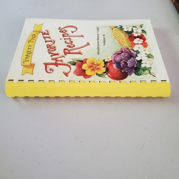 Vintage Cookbook Variety Pack Favorite Recipes Henderson House Guild Volume II - Picture 11 of 12